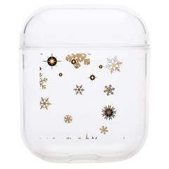 Golden-snowflake Soft Tpu Airpods 1/2 Case by saad11