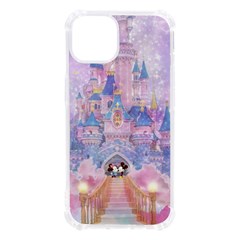 Disney Castle, Mickey And Minnie Iphone 13 Tpu Uv Print Case by nateshop