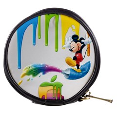 Mickey Mouse, Apple Iphone, Disney, Logo Mini Makeup Bag by nateshop