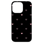 Heart, Background iPhone 14 Pro Max Black UV Print Case