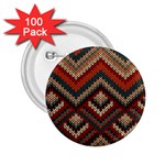 Fabric Abstract Pattern Fabric Textures, Geometric 2.25  Buttons (100 pack) 