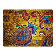 Pattern, Abstract Pattern, Colorful, Two Sides Premium Plush Fleece Blanket (mini) by nateshop