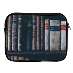 Aged Bookcase Books Bookshelves Apple Ipad 2/3/4 Zipper Cases by Grandong
