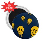 Aesthetic, Blue, Mr, Patterns, Yellow, Tumblr, Hello, Dark 2.25  Magnets (10 pack) 