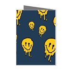 Aesthetic, Blue, Mr, Patterns, Yellow, Tumblr, Hello, Dark Mini Greeting Cards (Pkg of 8)