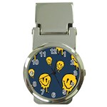 Aesthetic, Blue, Mr, Patterns, Yellow, Tumblr, Hello, Dark Money Clip Watches Front