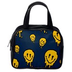 Aesthetic, Blue, Mr, Patterns, Yellow, Tumblr, Hello, Dark Classic Handbag (One Side)