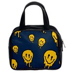 Aesthetic, Blue, Mr, Patterns, Yellow, Tumblr, Hello, Dark Classic Handbag (Two Sides)