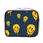 Aesthetic, Blue, Mr, Patterns, Yellow, Tumblr, Hello, Dark Mini Toiletries Bag (One Side)