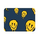 Aesthetic, Blue, Mr, Patterns, Yellow, Tumblr, Hello, Dark Premium Plush Fleece Blanket (Mini)