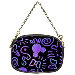 Multicolor Disney , Corazones, Mouse Chain Purse (one Side) by nateshop