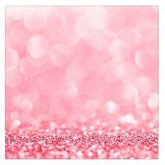 Pink Glitter Background Square Satin Scarf (36  X 36 ) by nateshop