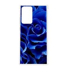 Blue Roses Flowers Plant Romance Blossom Bloom Nature Flora Petals Samsung Galaxy Note 20 Ultra Tpu Uv Case by Proyonanggan
