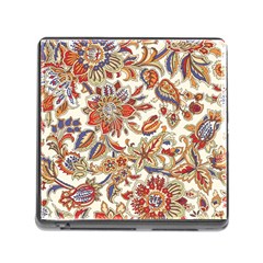 Retro Paisley Patterns, Floral Patterns, Background Memory Card Reader (square 5 Slot) by nateshop