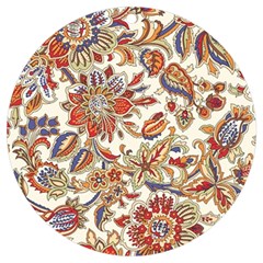 Retro Paisley Patterns, Floral Patterns, Background Uv Print Acrylic Ornament Round by nateshop