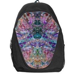 Spring Arabesque Backpack Bag by kaleidomarblingart