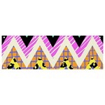 Zigzag-1 Banner and Sign 9  x 3 