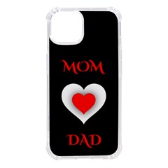 Mom And Dad, Father, Feeling, I Love You, Love Iphone 14 Tpu Uv Print Case by nateshop