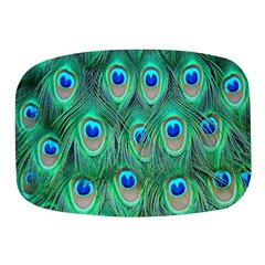 Feather, Bird, Pattern, Peacock, Texture Mini Square Pill Box by nateshop