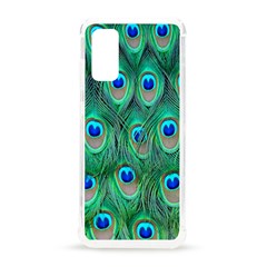 Feather, Bird, Pattern, Peacock, Texture Samsung Galaxy S20 6 2 Inch Tpu Uv Case by nateshop