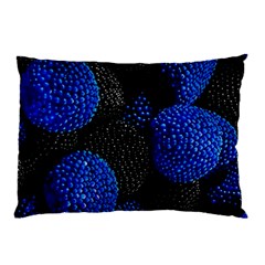 Berry, One,berry Blue Black Pillow Case (two Sides) by nateshop
