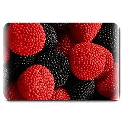 Berry,curved, Edge, Large Doormat by nateshop
