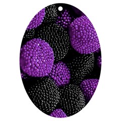 Berry,raspberry, Plus, One Uv Print Acrylic Ornament Oval by nateshop