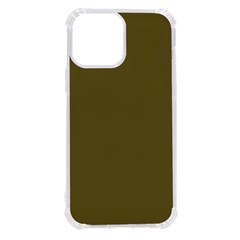 Brown, Color, Background, Monochrome, Minimalism Iphone 13 Pro Max Tpu Uv Print Case by nateshop