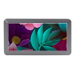 Flowers, Mate, Pink, Purple, Stock Wall Memory Card Reader (mini) by nateshop