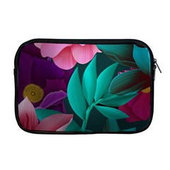Flowers, Mate, Pink, Purple, Stock Wall Apple Macbook Pro 17  Zipper Case by nateshop