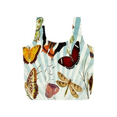 Butterfly-love Full Print Recycle Bag (s) by nateshop