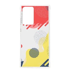Red White Blue Retro Background, Retro Abstraction, Colored Retro Background Samsung Galaxy Note 20 Ultra Tpu Uv Case by nateshop
