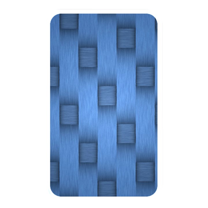 Blue Pattern Texture Memory Card Reader (Rectangular)
