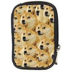 Doge, Memes, Pattern Compact Camera Leather Case by nateshop