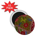Authentic Aboriginal Art - Connections 1.75  Magnets (10 pack)  Front