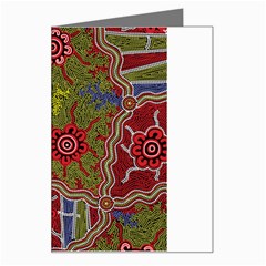 Authentic Aboriginal Art - Connections Greeting Card by hogartharts