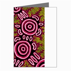 Authentic Aboriginal Art - You Belong Greeting Cards (pkg Of 8) by hogartharts