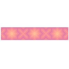 Fuzzy Peach Aurora Pink Stars Large Premium Plush Fleece Scarf  by PatternSalad