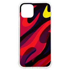 Abstract Fire Flames Grunge Art, Creative Iphone 12/12 Pro Tpu Uv Print Case by nateshop