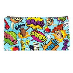 Graffiti Word Seamless Pattern Pencil Case by Bedest