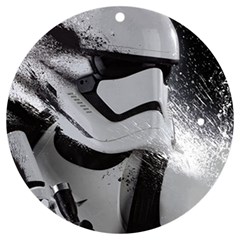 Stormtrooper Uv Print Acrylic Ornament Round by Cemarart