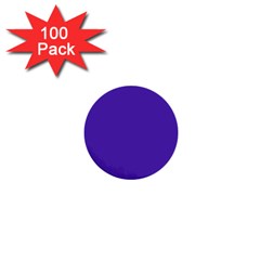 Ultra Violet Purple 1  Mini Buttons (100 Pack)  by bruzer