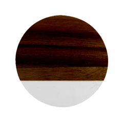 Ultra Violet Purple Marble Wood Coaster (round) by bruzer