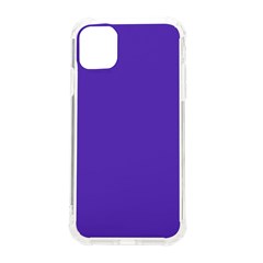 Ultra Violet Purple Iphone 11 Tpu Uv Print Case by Patternsandcolors