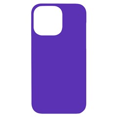 Ultra Violet Purple Iphone 14 Pro Max Black Uv Print Case by Patternsandcolors