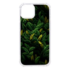 Banana Leaves Iphone 14 Tpu Uv Print Case by goljakoff