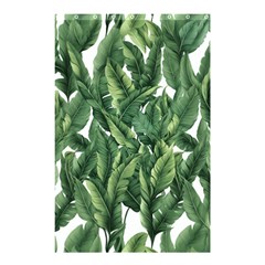 Green Banana Leaves Shower Curtain 48  X 72  (small)  by goljakoff