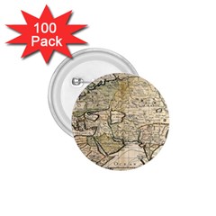 Tartaria Empire Vintage Map 1 75  Buttons (100 Pack)  by Grandong
