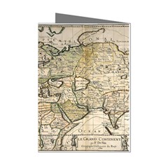 Tartaria Empire Vintage Map Mini Greeting Cards (pkg Of 8) by Grandong