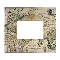 Tartaria Empire Vintage Map White Wall Photo Frame 5  X 7  by Grandong